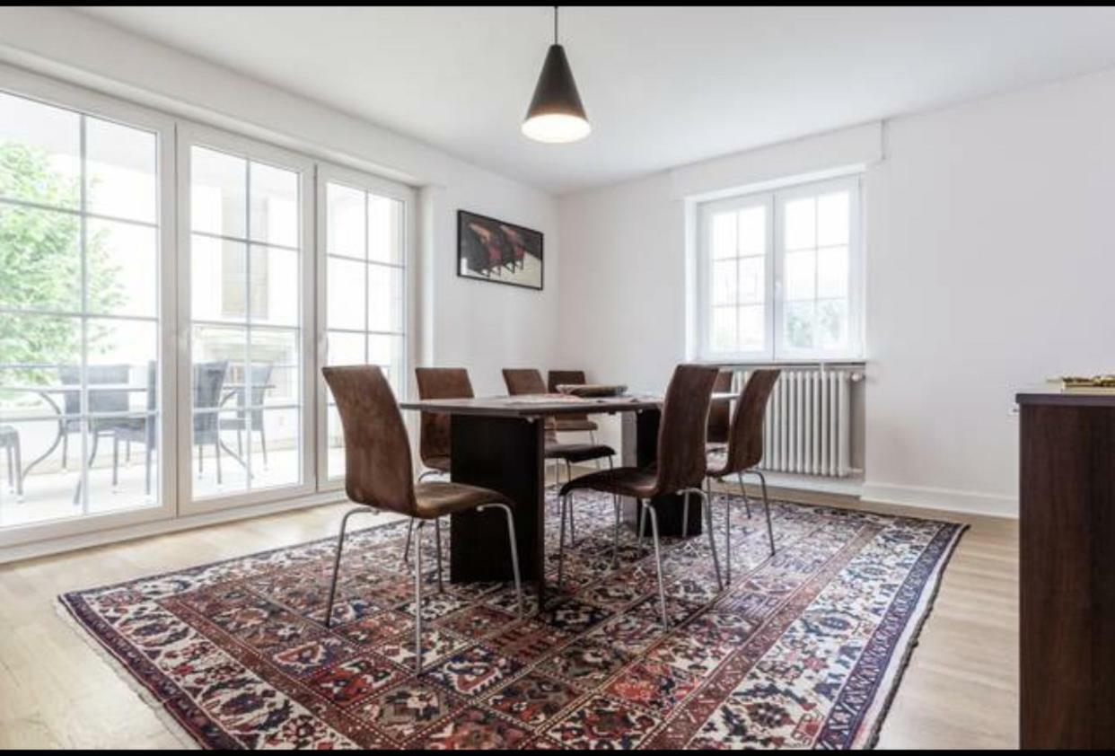 Charmant Appartement Avec Terrasse Dans Villa Straßburg Exterior foto