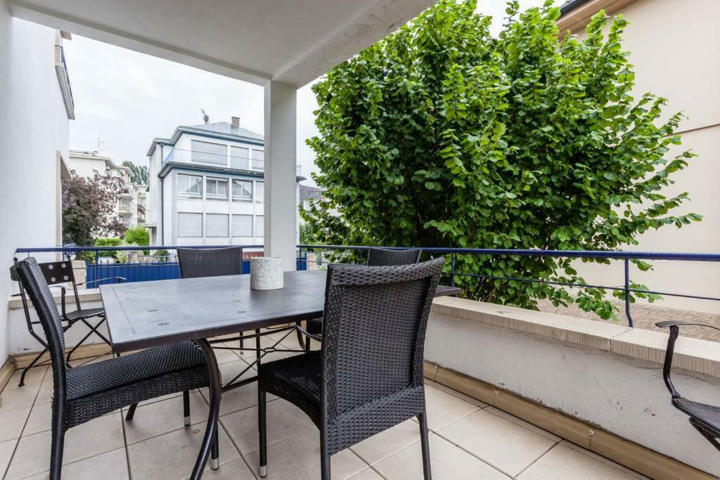 Charmant Appartement Avec Terrasse Dans Villa Straßburg Exterior foto